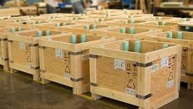 UPP Industries wood crates