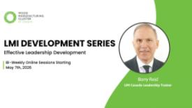 Barry Reid LMI Canada WMCO Leadership series