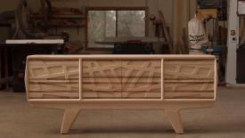Kingpin sideboard by Matt Buell