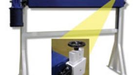 Powered Rotary Brush Clean-Off Station