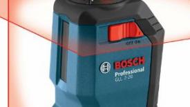 Bosch GLL 2-20 is Horizontal Cross-Line Laser for Everyday Use