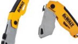 DEWALT Introduces New Folding Auto-Load Knife