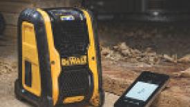 DEWALT Intros Jobsite Bluetooth Speaker For Mobile Users