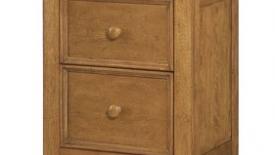 Birch Veneer Night Stand, Made in Viet Nam, Said to Scorch Floors