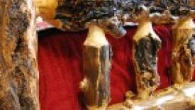 Aspen log bed custom made for HBO'sTrue Blood