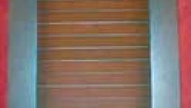 Arch Louvered Door
