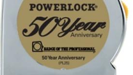 Stanley Celebrates 50th Anniversary of Iconic PowerLock Tape Rule