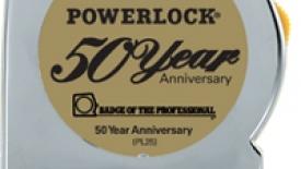 Stanley Celebrates 50th Anniversary of Iconic PowerLock Tape Rule