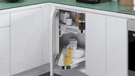 Vauth-Sagel's interzum Debut: Corner Cabinet Solution 