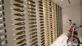 Genuwine floating wine storage system