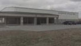 Sawdust fire at Hardwood Specialties