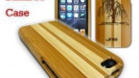 iPhone 4 Bamboo Case with Custom Engraving by iGearUnlimited.com