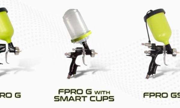 Sames Kremlin FProG, GSP spray guns, Smart Cups