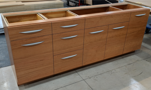 Cut Ready combination cabinets from Thermwood