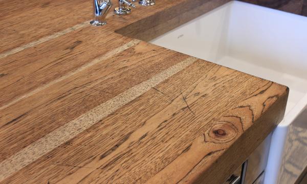 J. Aaron custom wood countertops