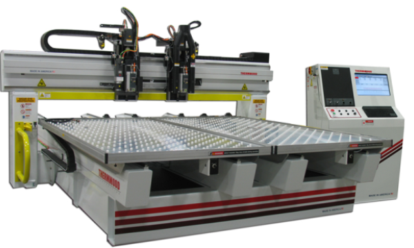 Thermwood Model 42 dual table CNC router
