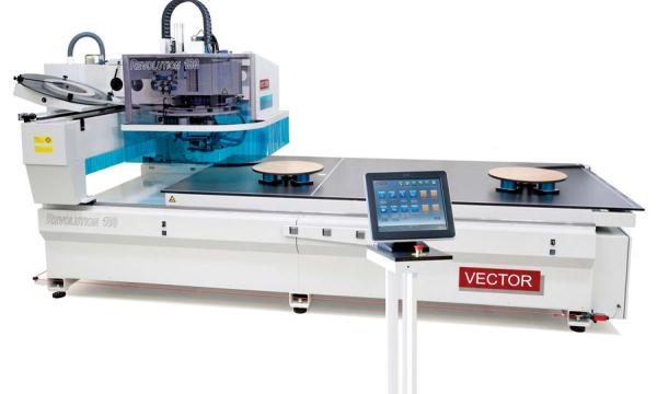 Vector Revolution 180 contour edgebander