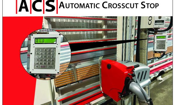 Colonial Saw automatic crosscut stop