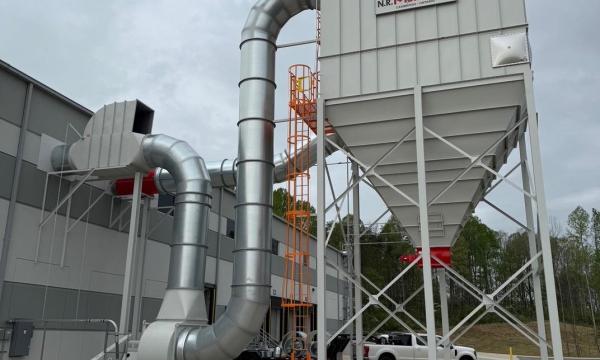 NRM biggest dust collection installation