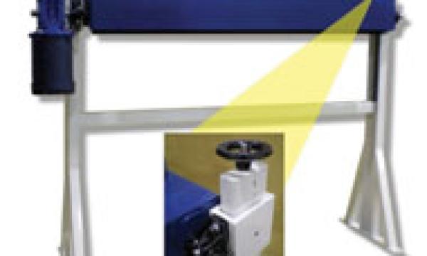 Powered Rotary Brush Clean-Off Station