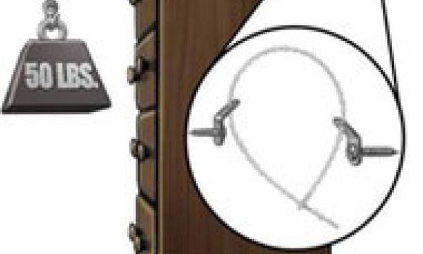 Tip-Over Restraint Hardware