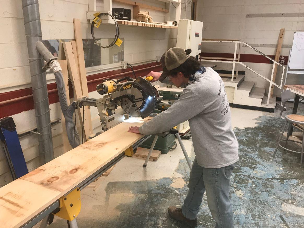 Avery High School woodworking program