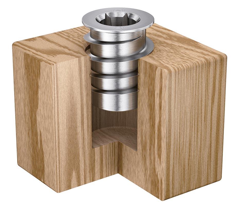 RAMPA wood construction inserts