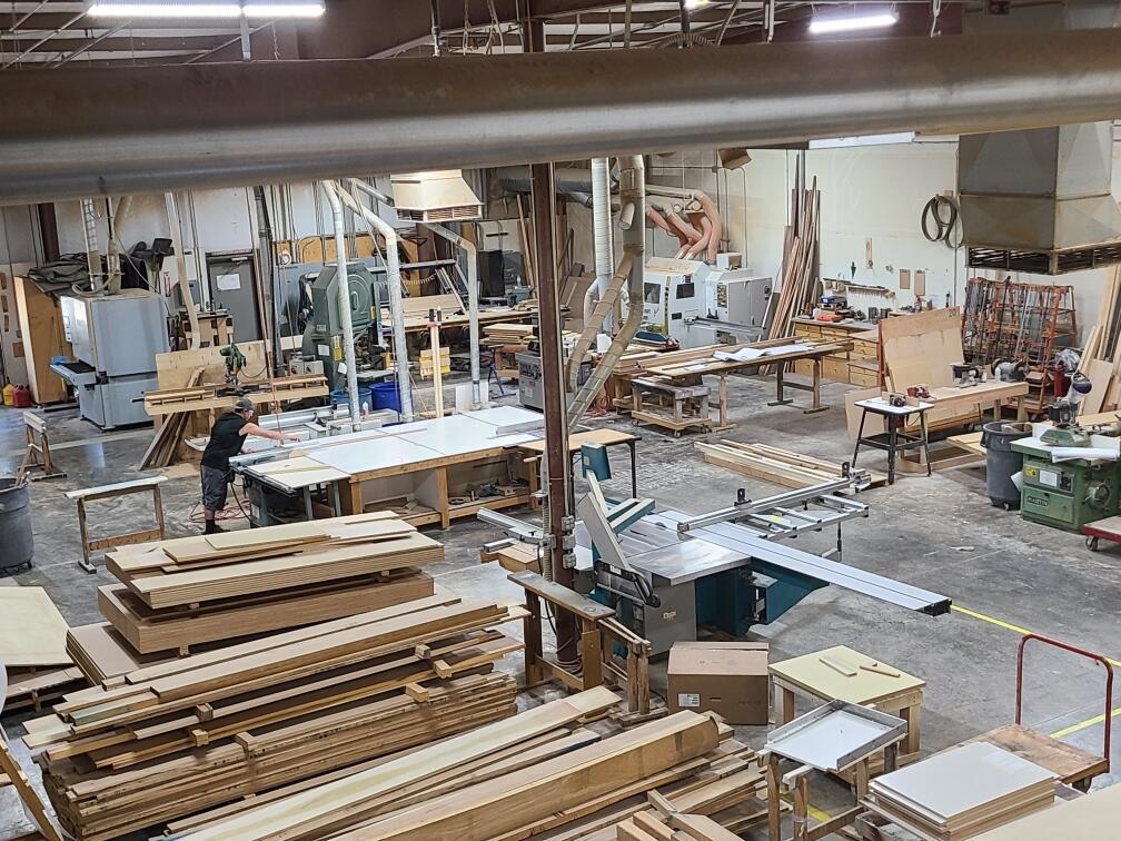 Traum Woodworking shop floor