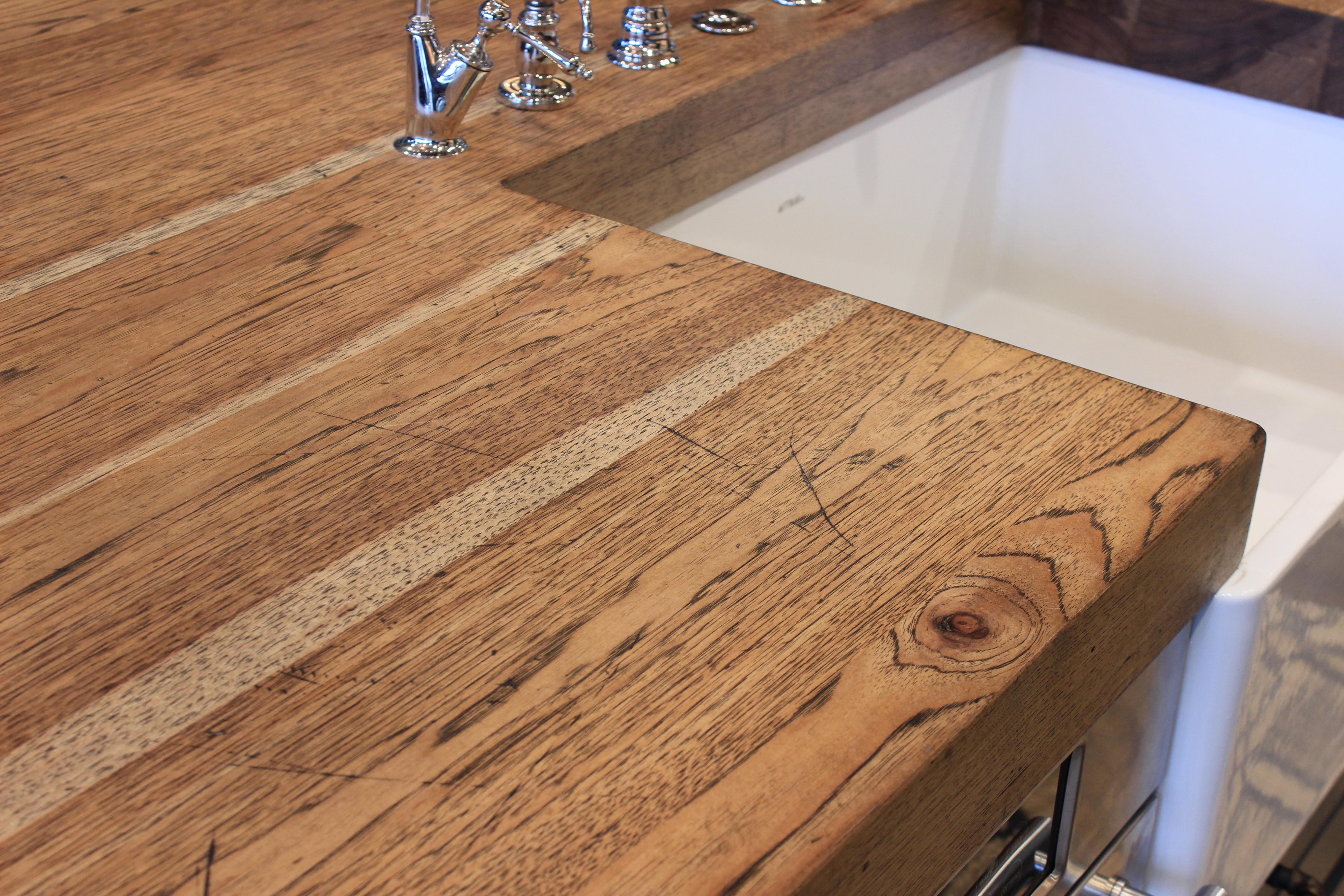J. Aaron custom wood countertops