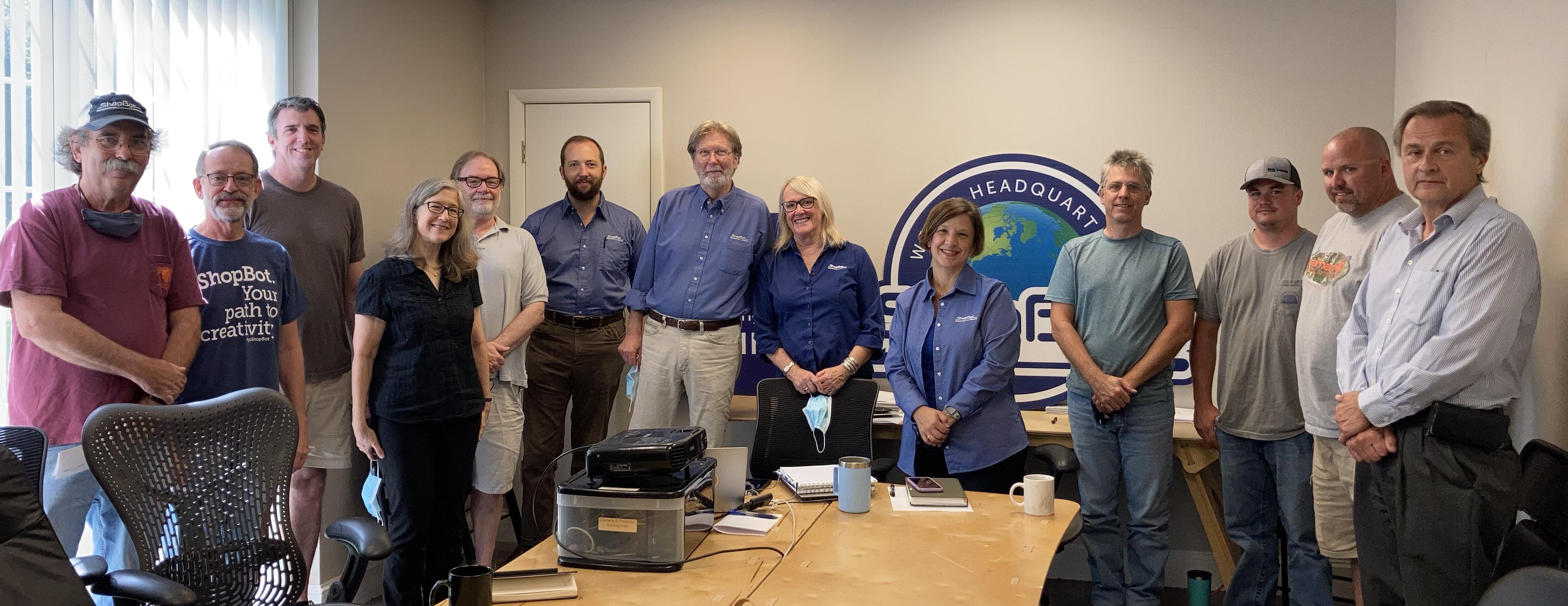 ShopBot EOT staff shot