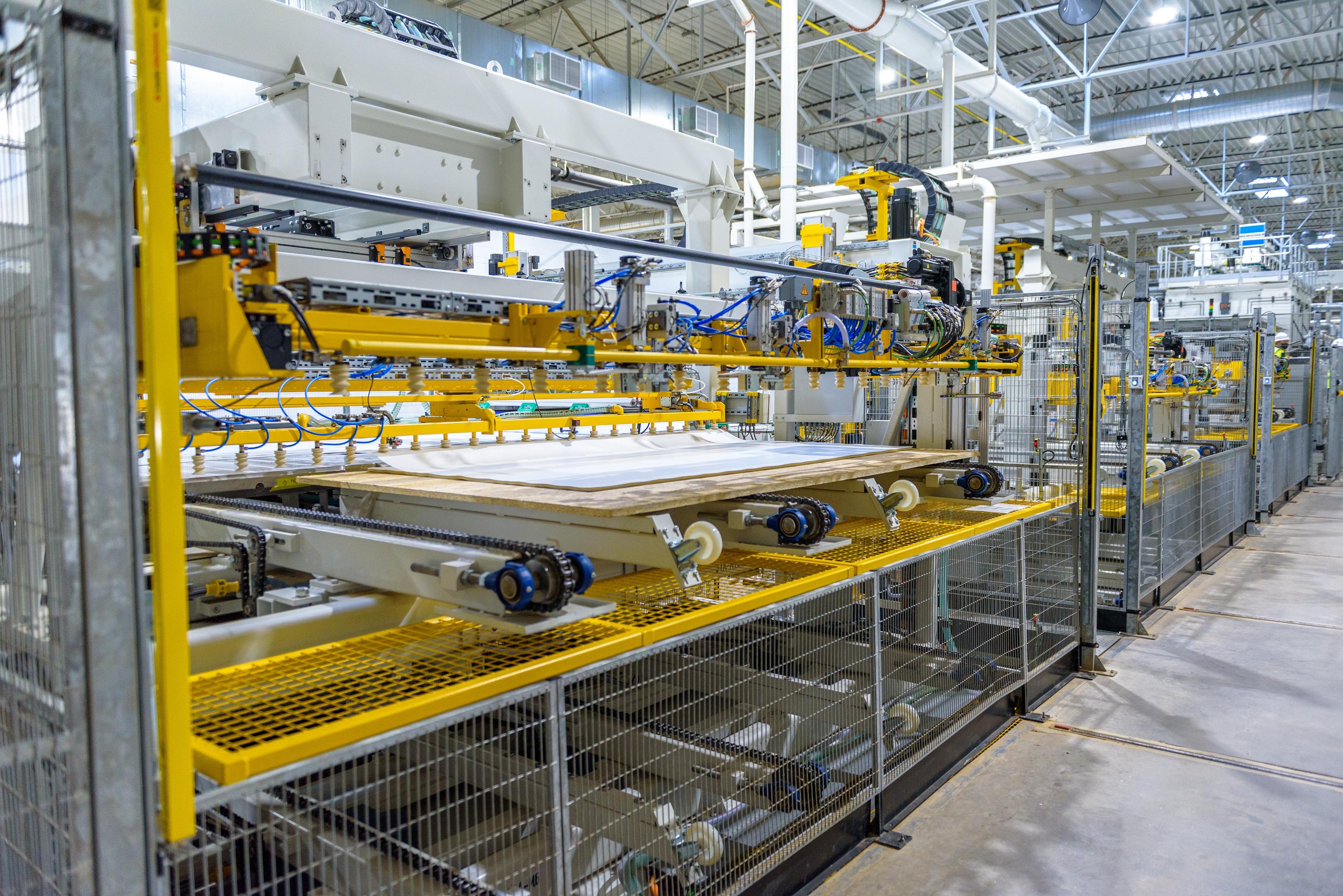 Egger adds third TFL line at Lexington, N.C., facility. 