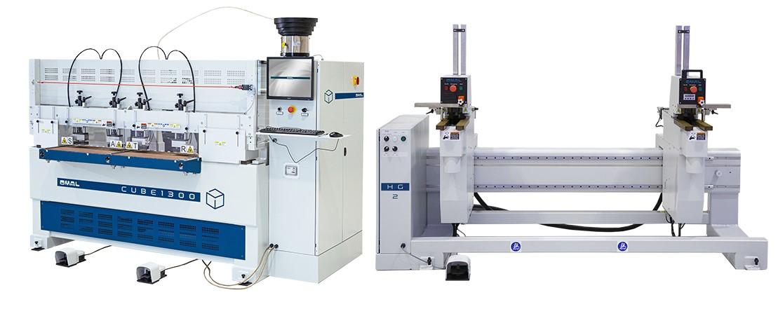 SCM Omal Cube and HG2 dowel and hinge insertion