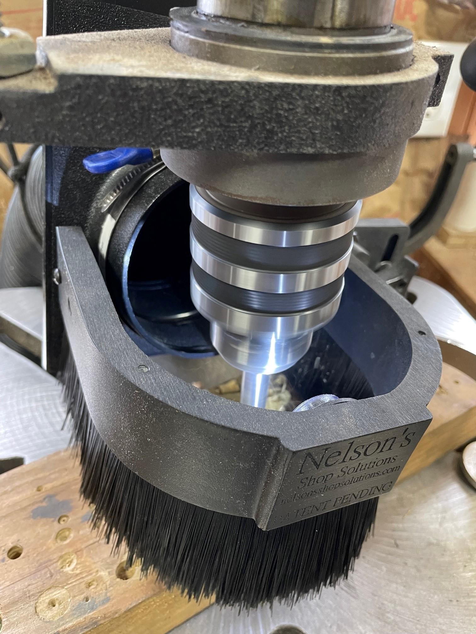 Nelson Extractor drill press attachment