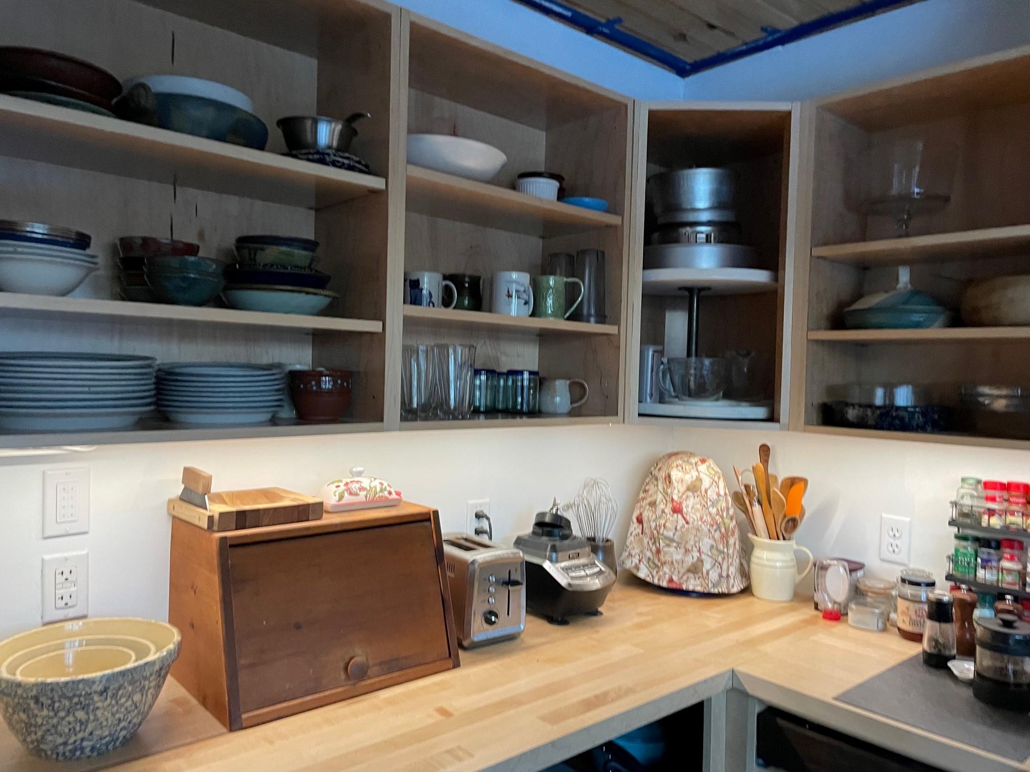 Task Lighting under-cabinet tape light installed