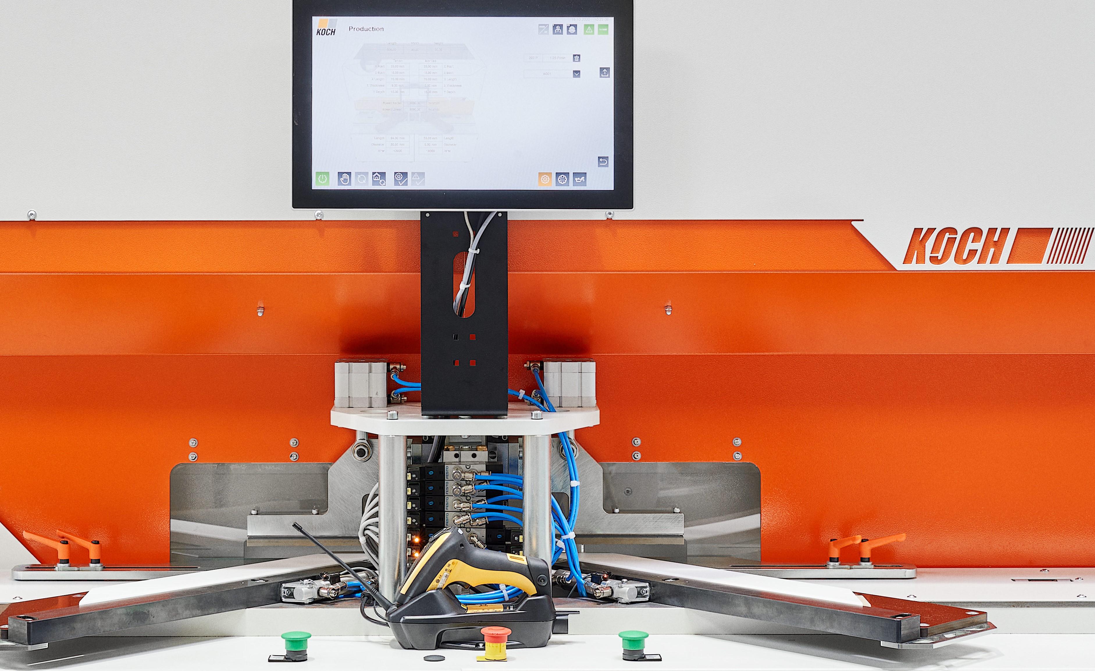 Koch Sprint MT CNC for mortises and tenons