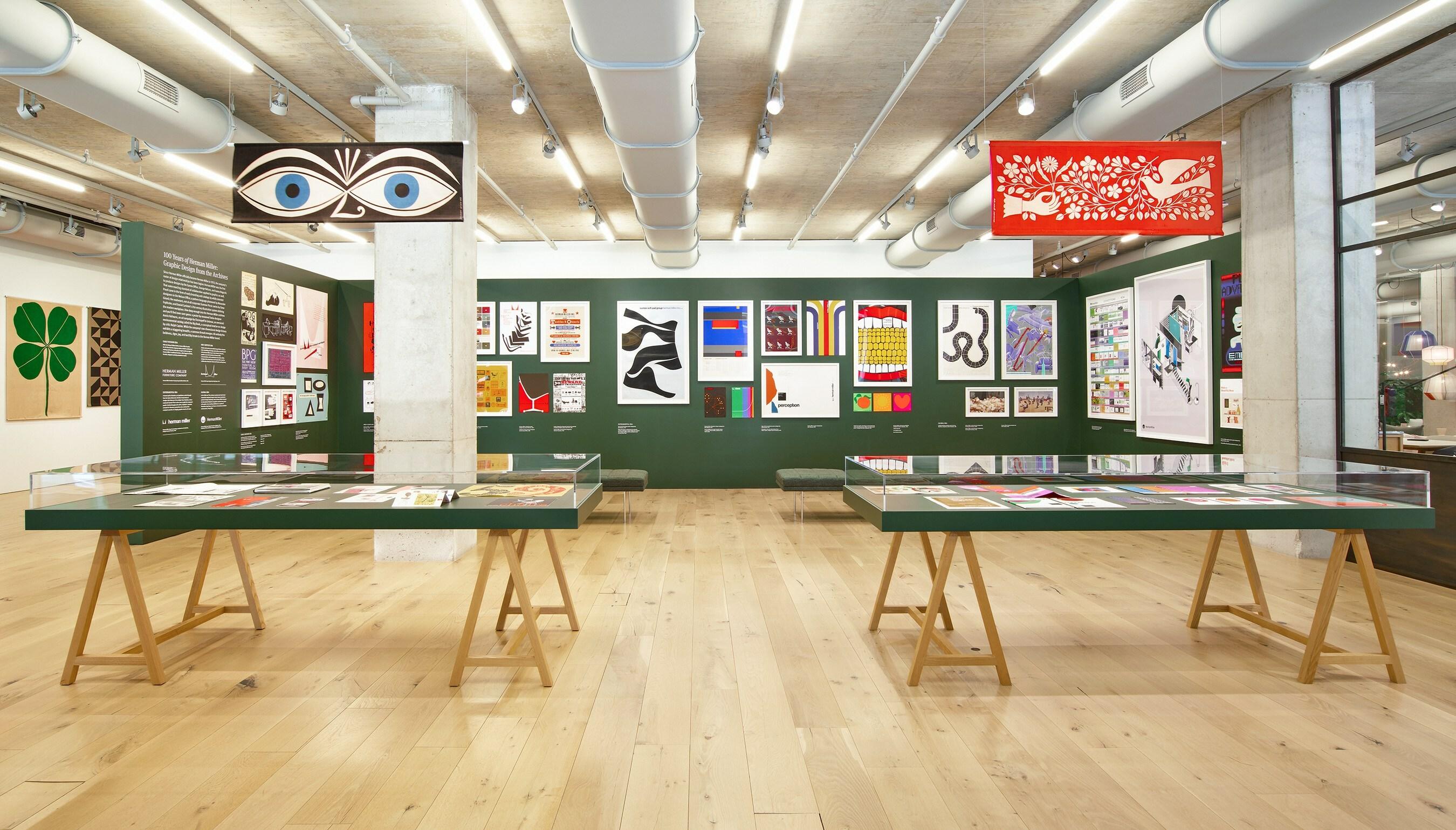 100 years of Herman Miller (ハーマンミラー)ポスター