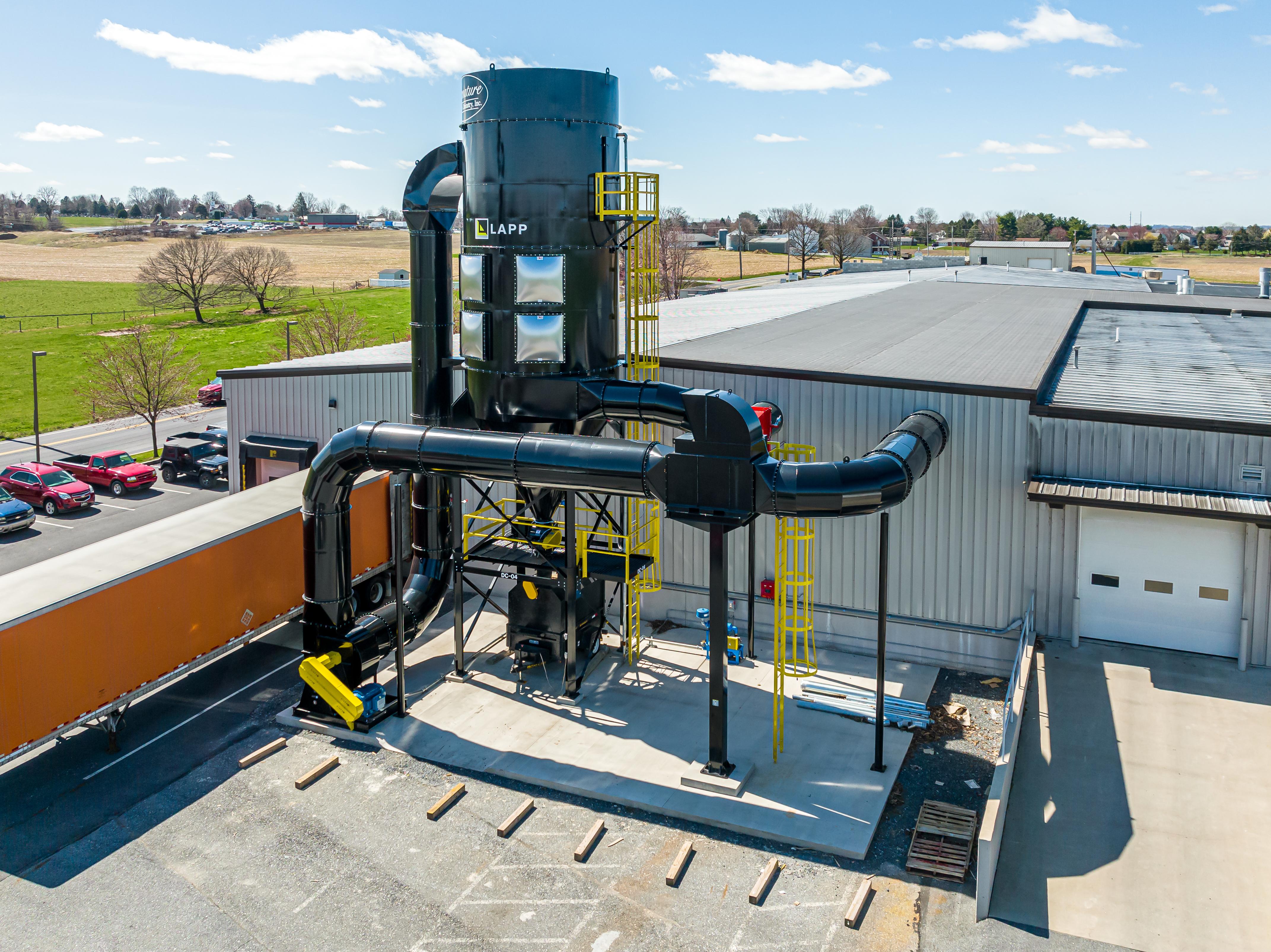 Lapp Millwright Dust Collector for Signature Custom Cabinet