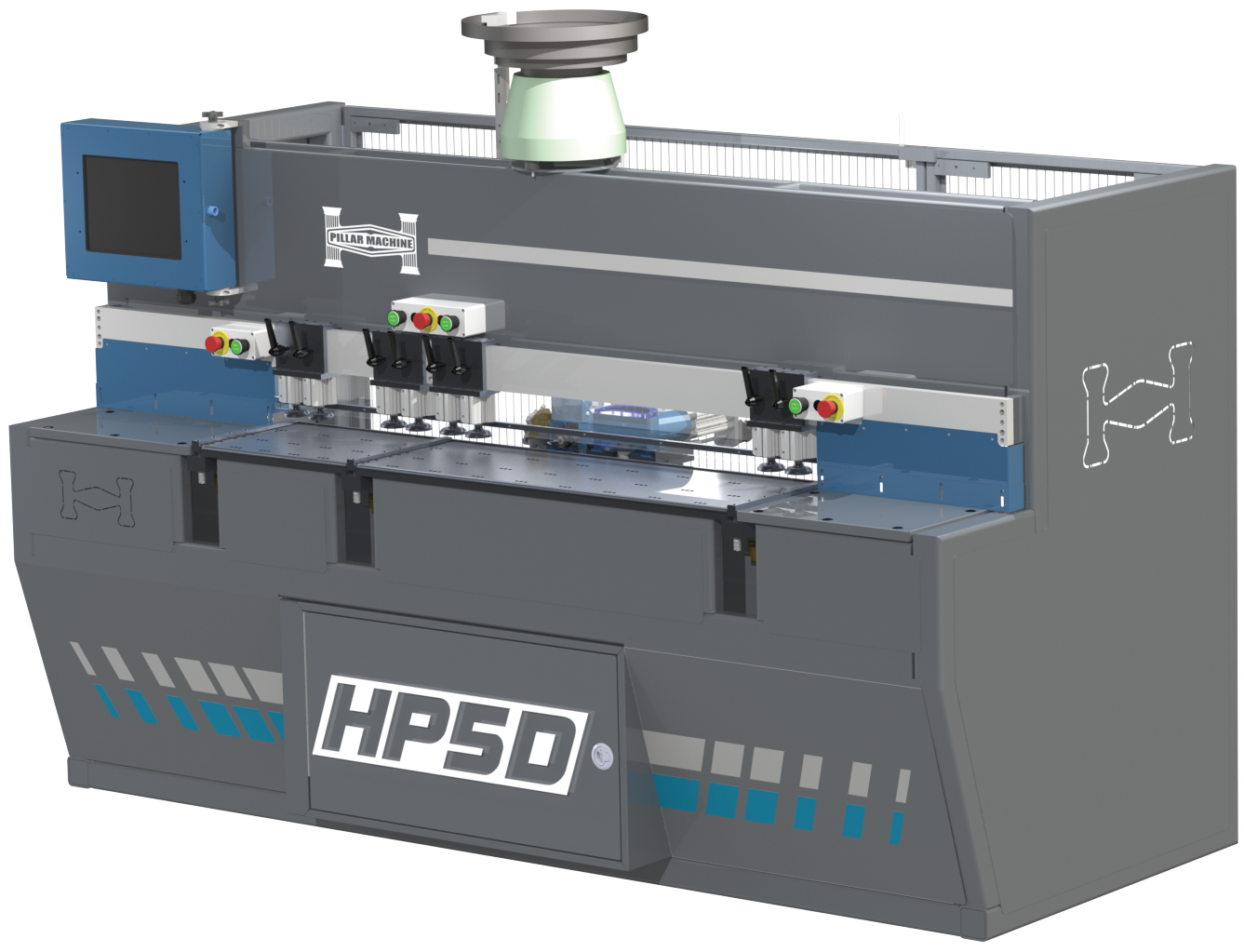 Pillar Machine HP5D Drilling and dowel insertion machine