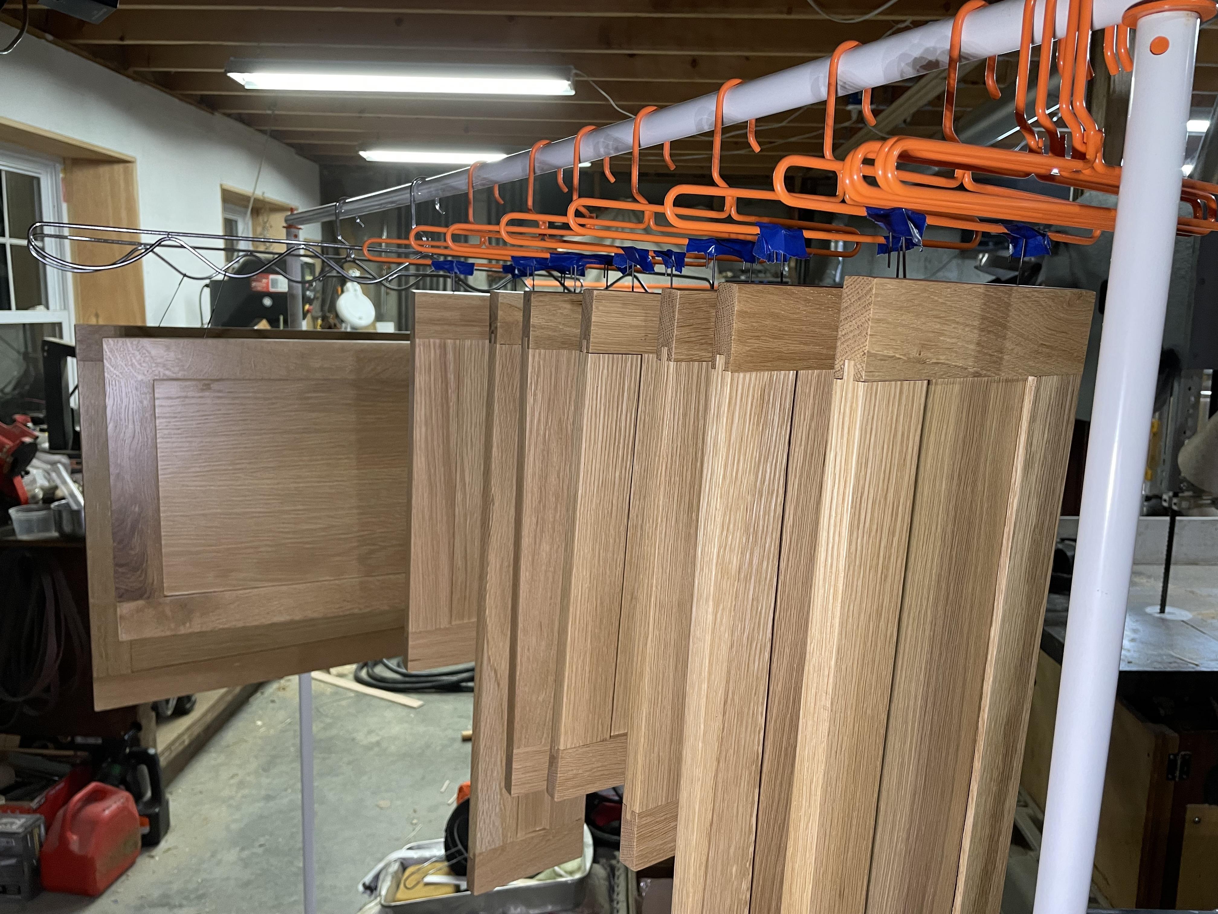 Paint Line hanging rack