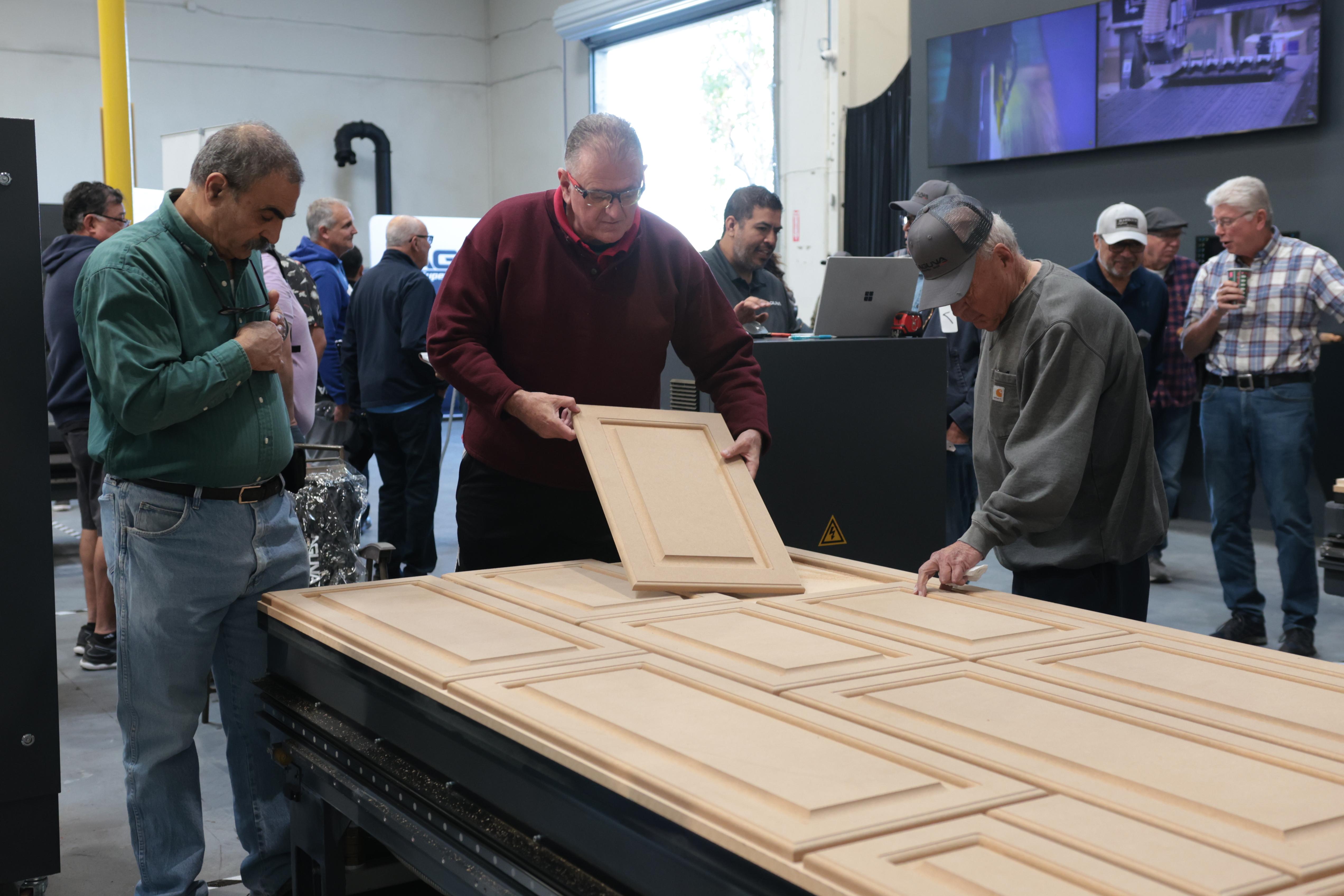 Laguna Tools 40th anniversary CNC making doors