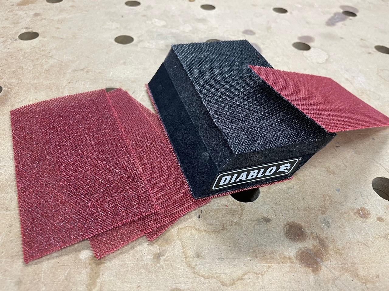 Freud Diablo angled sanding block