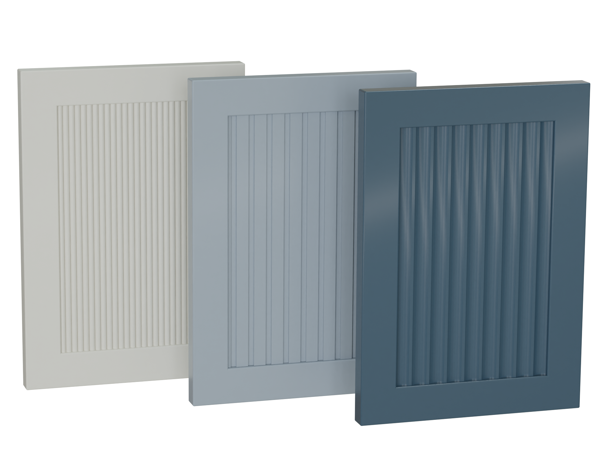 Designs of Distinction by Brown Wood MDF Plus Tambour Doors
