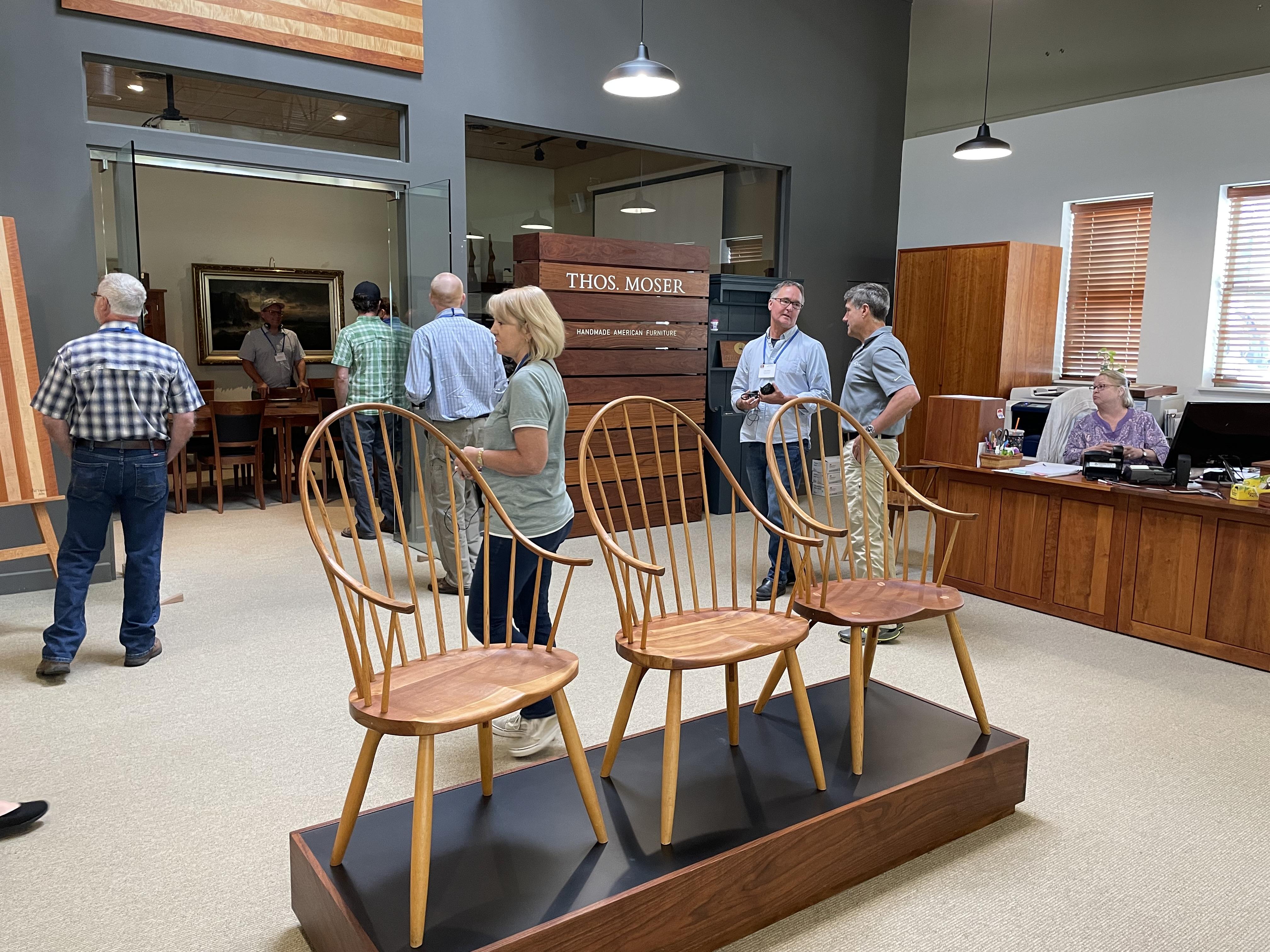 Thos. Moser reception area