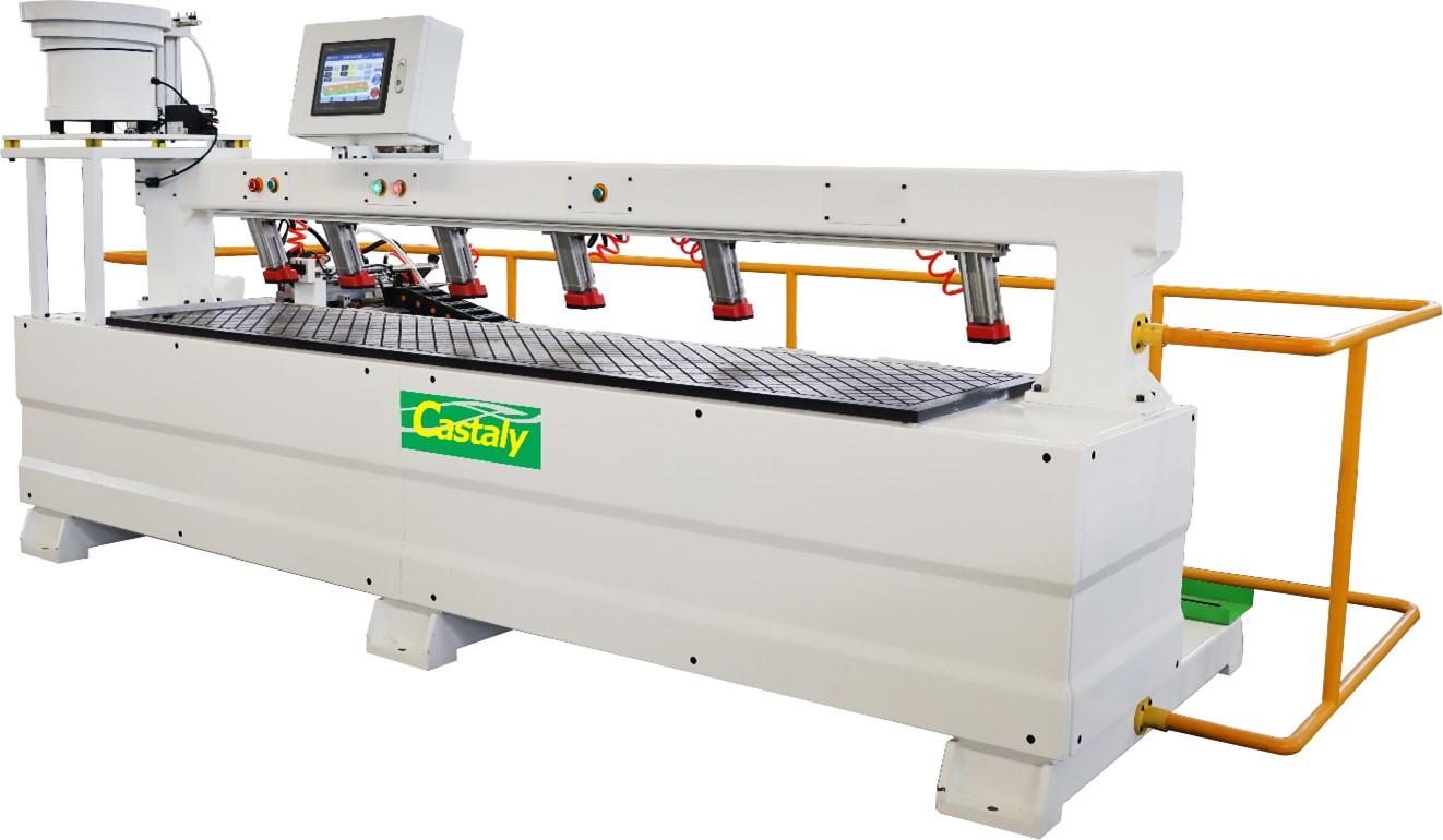 Castaly BR-9622 CNC drill and dowel machine