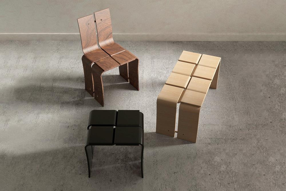 hm LI Stuido Weave Chair Series