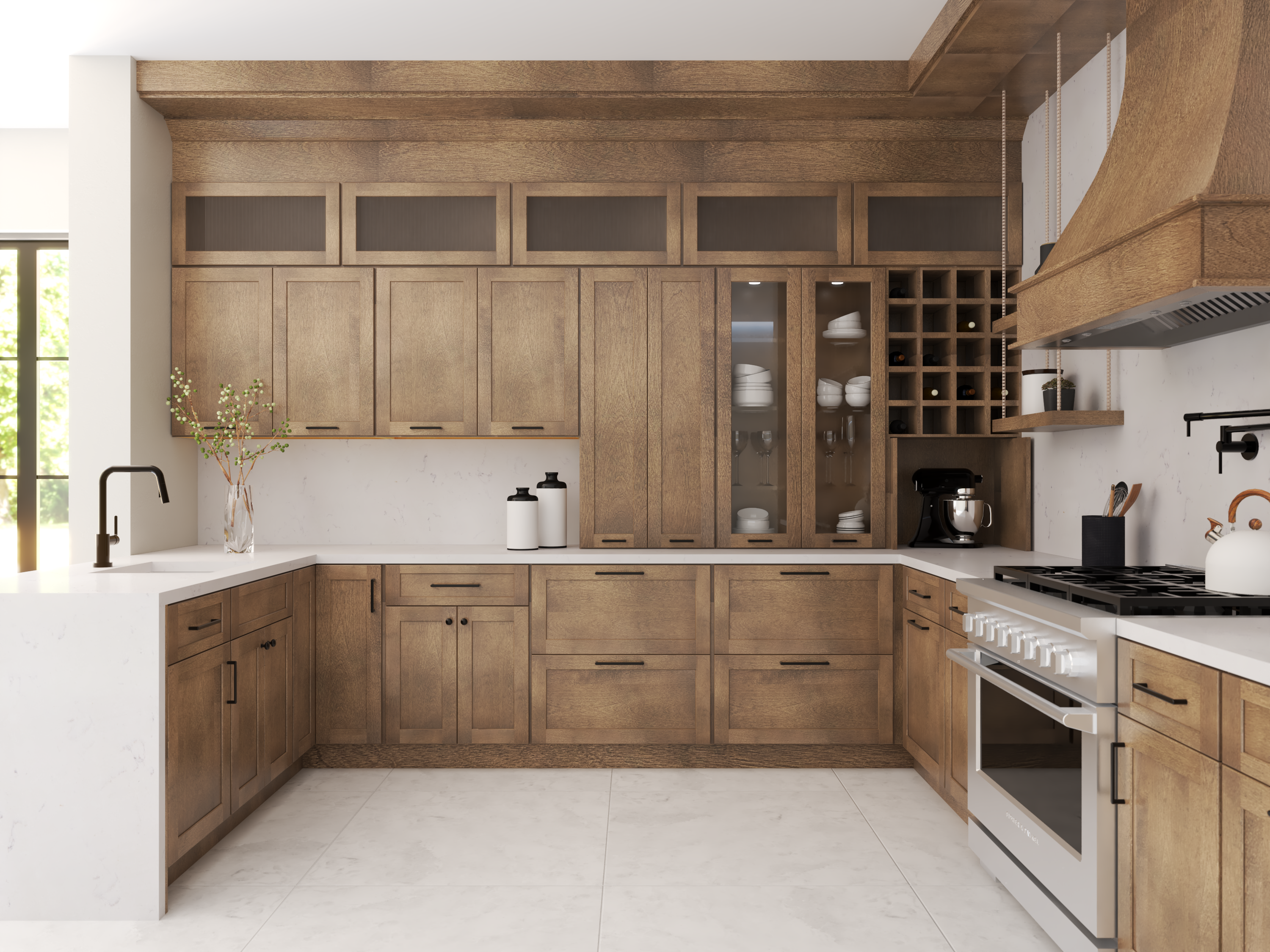 Fabuwood Galaxy Mocha kitchen