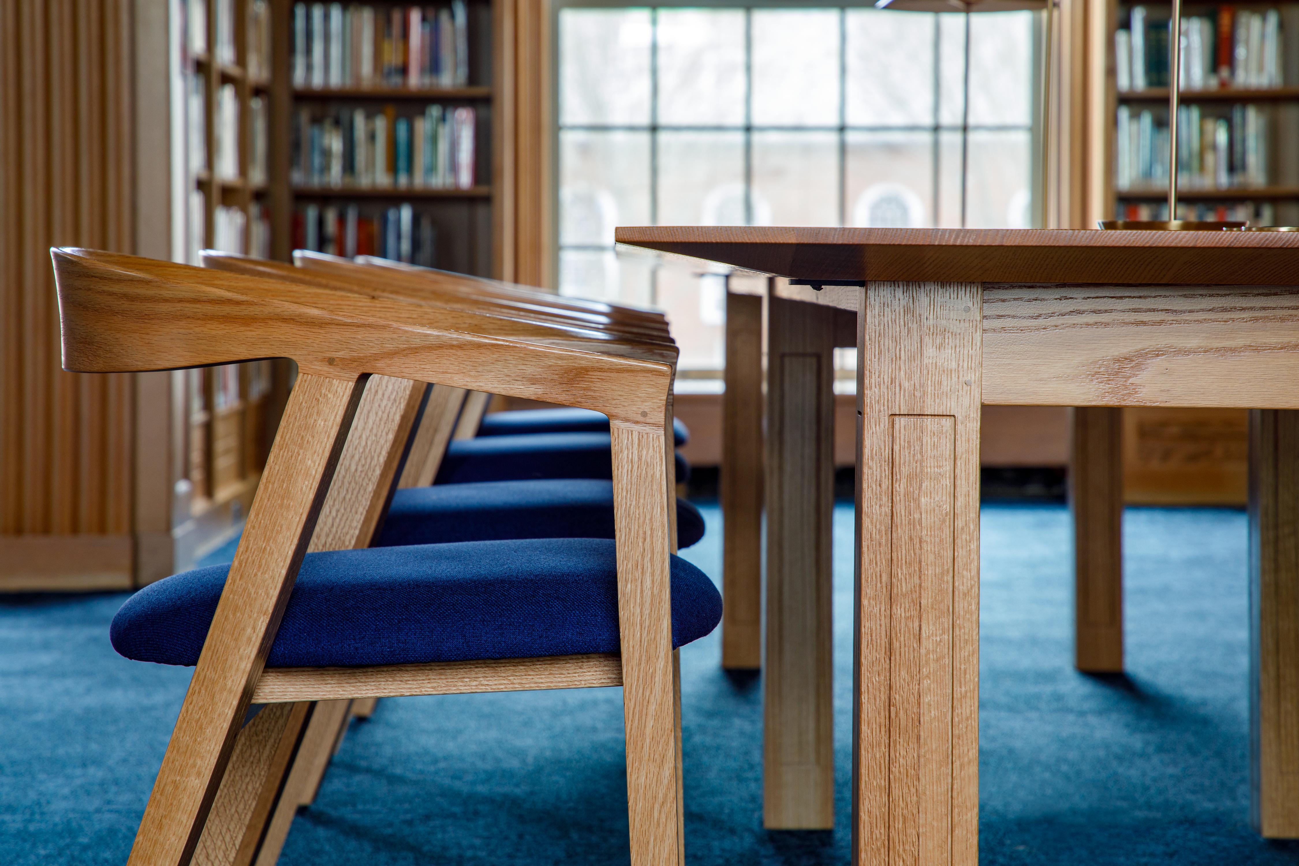 Thos. Moser NYPL Branch Chair at Hotchkiss School library
