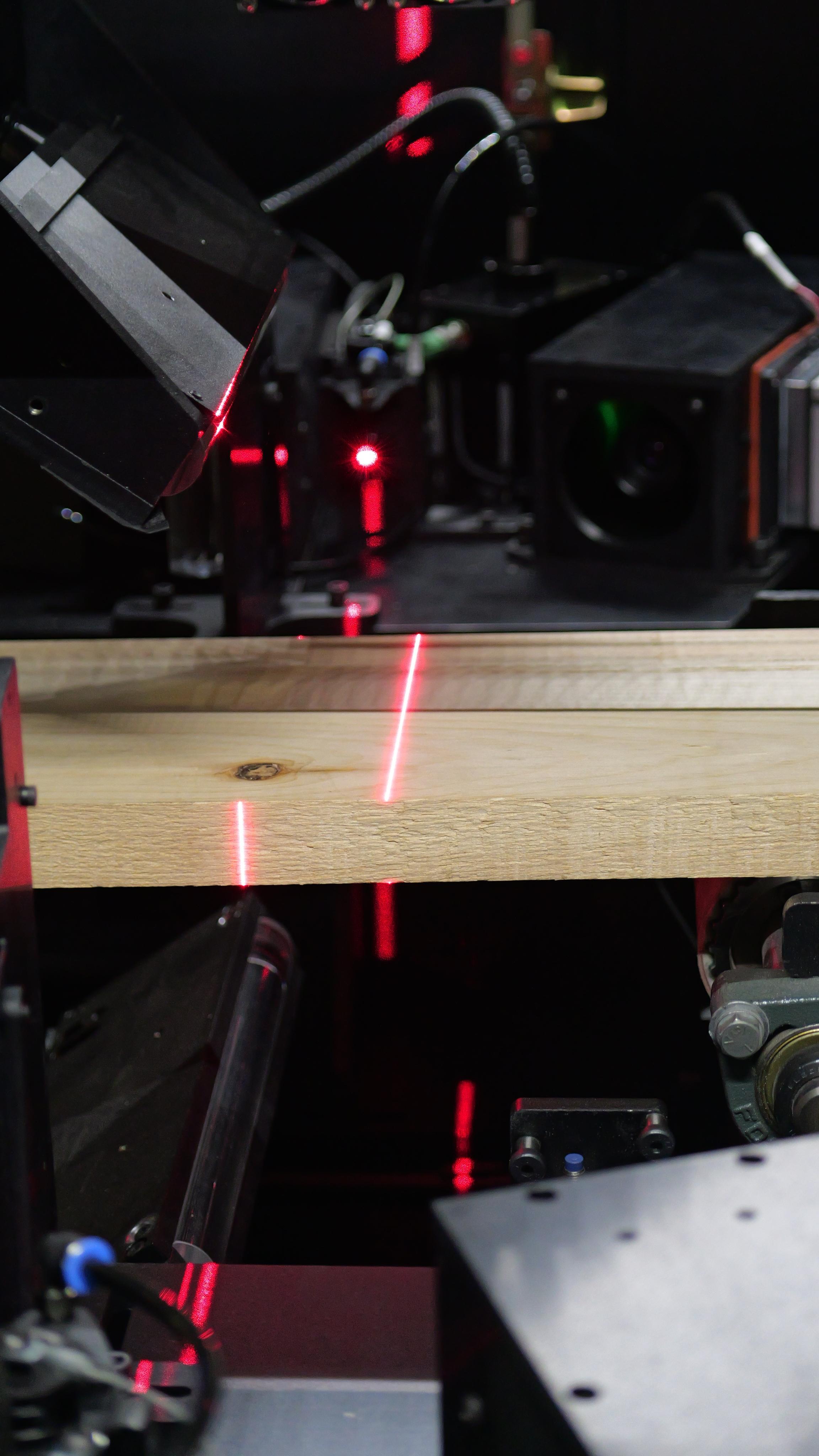 EBI Electric Lumber Scanning System