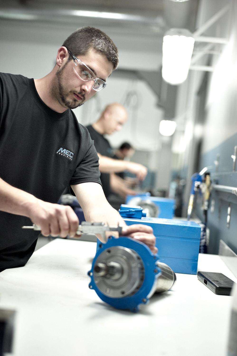 MEC Precision CNC component refurbishing