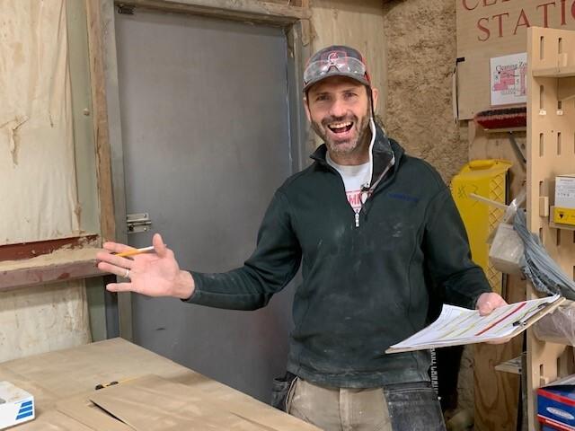 Brad Cairns in the gemba